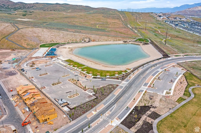 972 W Spider Green Way N Unit E302, Saratoga Springs, UT 84045 - bird's eye view of a water and mountain view