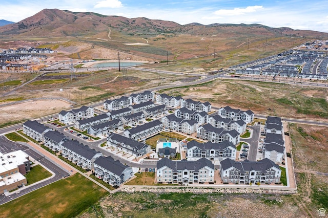 972 W Spider Green Way N Unit E302, Saratoga Springs, UT 84045 - aerial overview of property's location featuring mountains