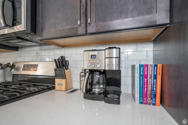 1097 W Wasatch Spring Rd, Kamas, UT 84036 - kitchen featuring stainless steel appliances and tasteful backsplash
