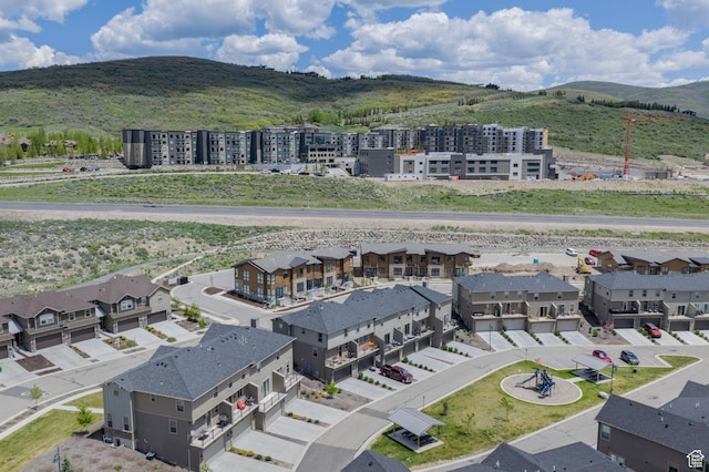 1097 W Wasatch Spring Rd, Kamas, UT 84036 - drone / aerial view of a mountainous background