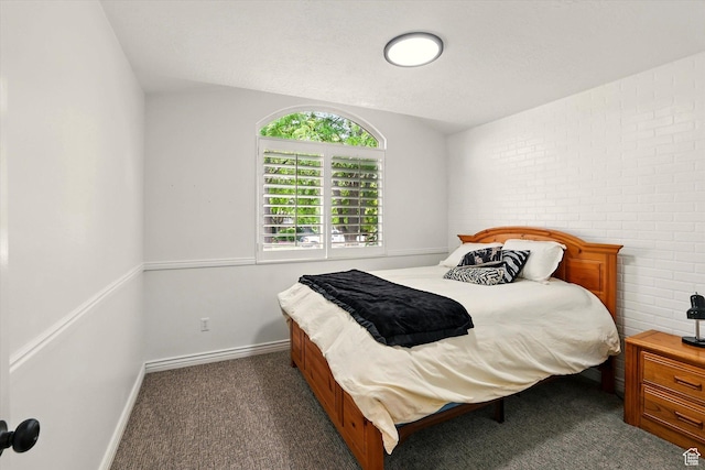 774 W 2300 S, Syracuse, UT 84075 - bedroom with carpet flooring, baseboards, and lofted ceiling
