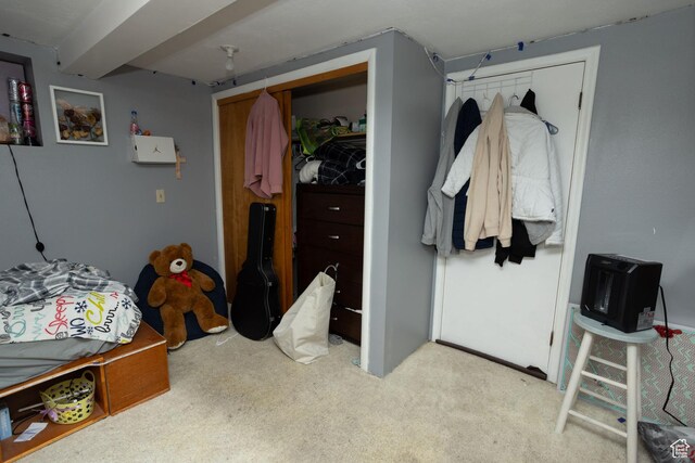 40 S Main St, Glenwood, UT 84730 - carpeted bedroom featuring a closet