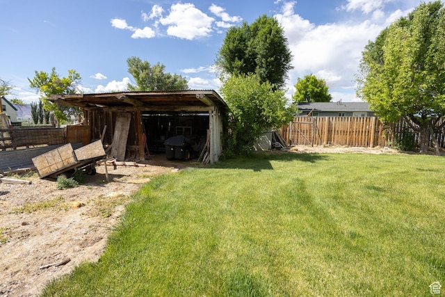40 S Main St, Glenwood, UT 84730 - view of yard with an outdoor structure