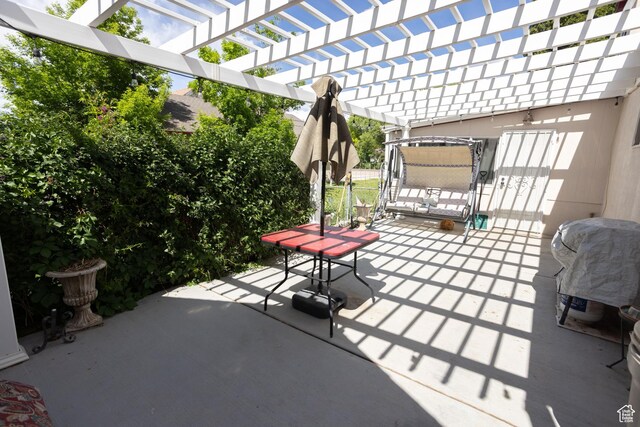 40 S Main St, Glenwood, UT 84730 - view of patio / terrace with a pergola