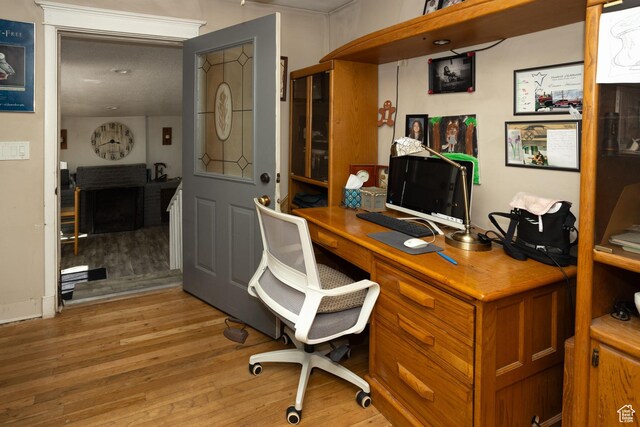 40 S Main St, Glenwood, UT 84730 - office featuring light wood-style flooring