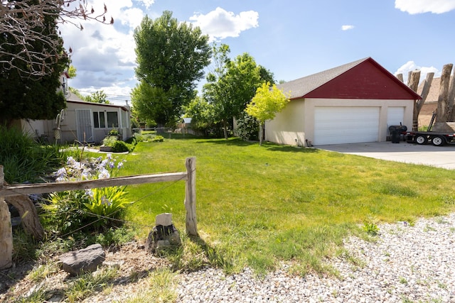 40 S Main St, Glenwood, UT 84730 - view of yard featuring a garage and an outbuilding