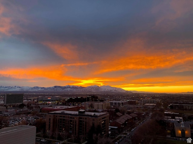 241 N Vine St W Unit 808W, Salt Lake City, UT 84103 - view of city with a mountain backdrop