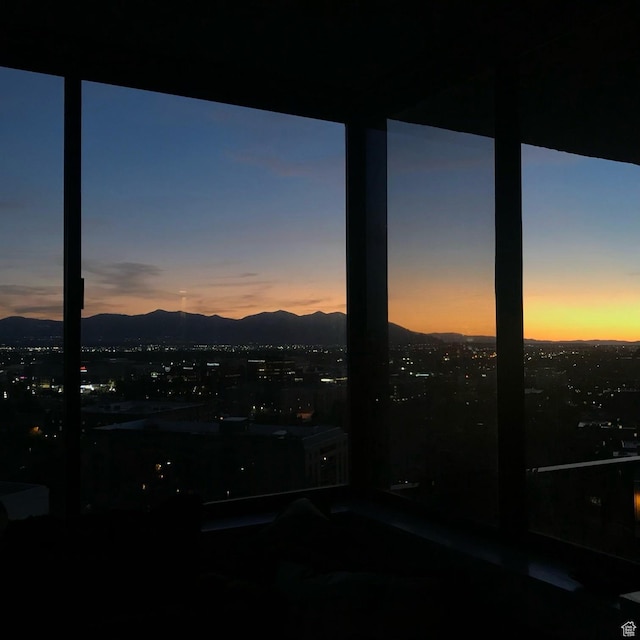 241 N Vine St W Unit 808W, Salt Lake City, UT 84103 - view of city with a mountain backdrop