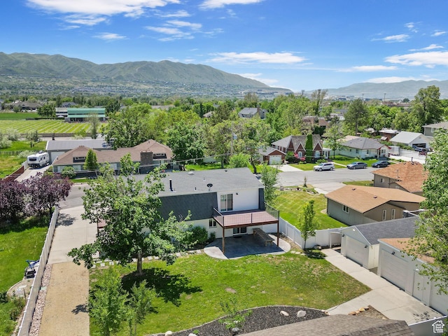 993 E 12600 S, Draper, UT 84020 - aerial view of residential area featuring mountains
