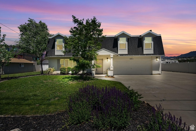 993 E 12600 S, Draper, UT 84020 - colonial inspired home with a shingled roof, concrete driveway, and brick siding