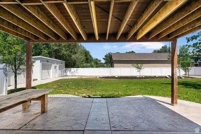 993 E 12600 S, Draper, UT 84020 - view of patio / terrace with an outdoor structure