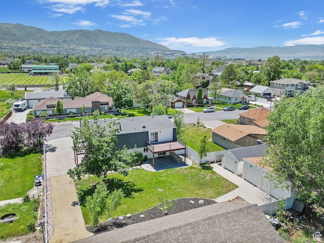 993 E 12600 S, Draper, UT 84020 - aerial perspective of suburban area featuring a mountainous background