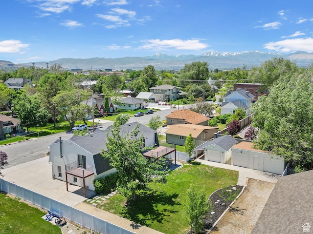 993 E 12600 S, Draper, UT 84020 - aerial view of residential area featuring a mountain backdrop