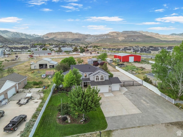 13226 S Cocomo Ct W, Herriman, UT 84096 - aerial perspective of suburban area featuring mountains