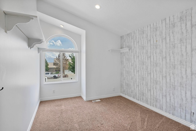 13226 S Cocomo Ct W, Herriman, UT 84096 - carpeted spare room featuring baseboards and recessed lighting