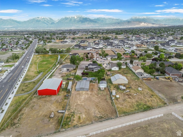 13226 S Cocomo Ct W, Herriman, UT 84096 - view of property location with a highway, a mountain backdrop, and nearby suburban area