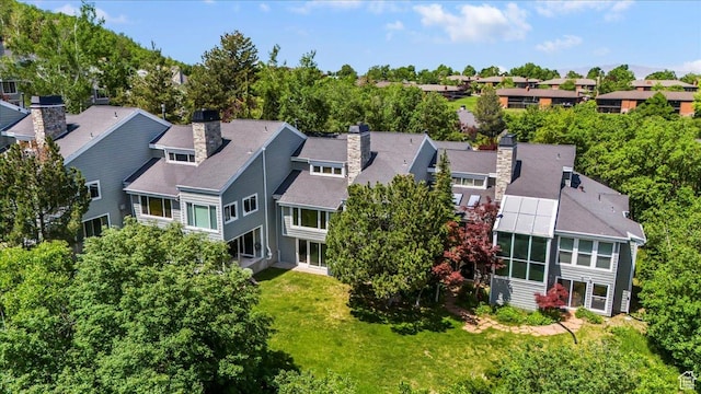 1825 S 1666th Dr E, Bountiful, UT 84010 - aerial view of residential area