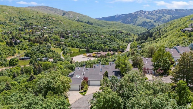 1825 S 1666th Dr E, Bountiful, UT 84010 - aerial view of mountains and a heavily wooded area