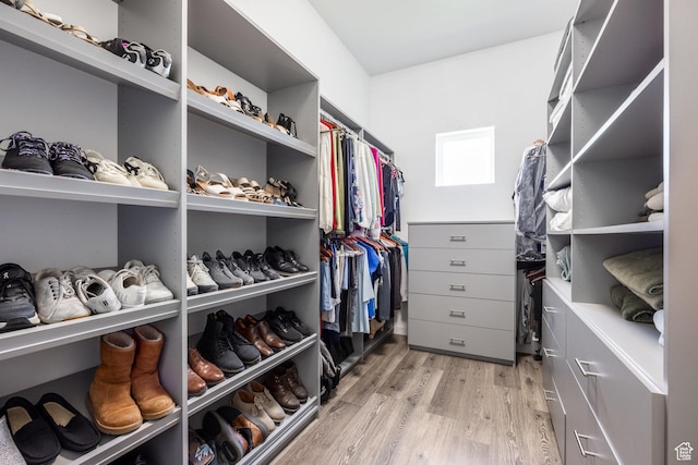5067 W Beach Comber Way S, South Jordan, UT 84009 - walk in closet with light wood finished floors