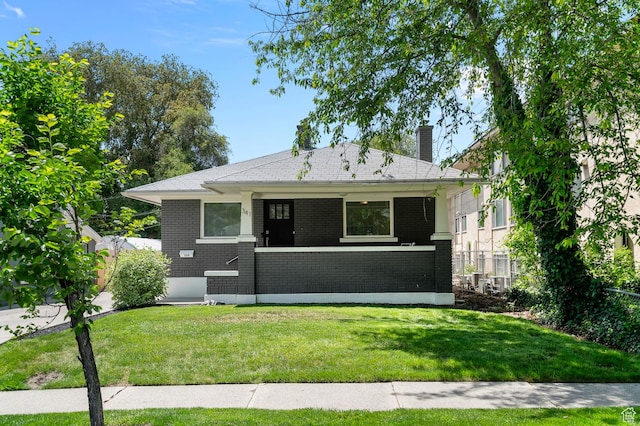 341 N 300 W, Provo, UT 84601 - view of front of property featuring brick siding and a chimney