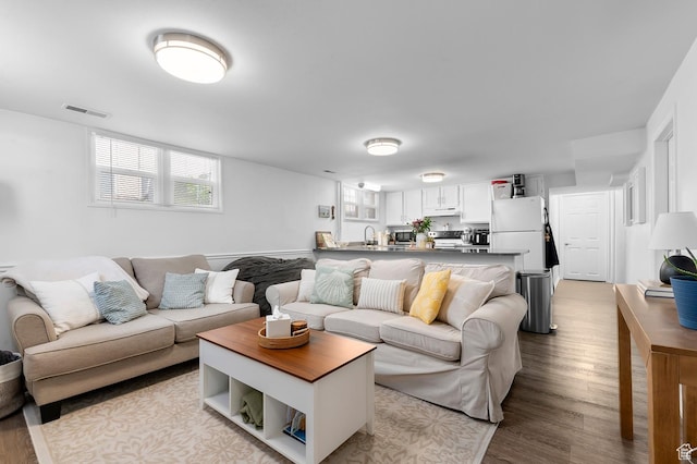 341 N 300 W, Provo, UT 84601 - living room featuring wood finished floors