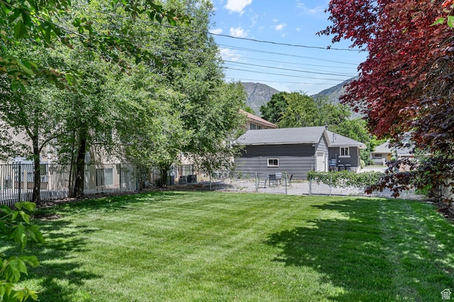 341 N 300 W, Provo, UT 84601 - view of yard featuring a mountain view