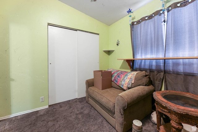 276 W 700 N, Tooele, UT 84074 - living area with vaulted ceiling and carpet floors