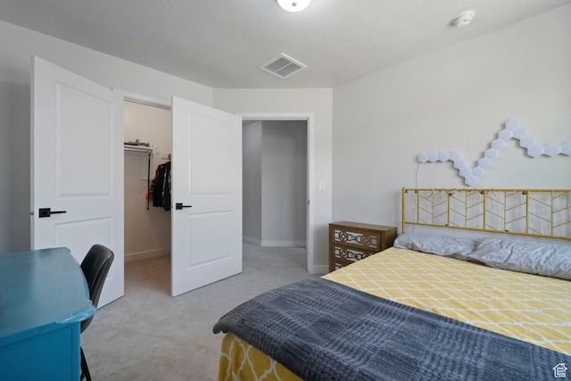 15002 S Wild Horse Way, Bluffdale, UT 84065 - bedroom featuring carpet, a spacious closet, baseboards, and a closet