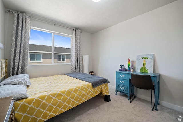 15002 S Wild Horse Way, Bluffdale, UT 84065 - bedroom with light carpet and baseboards