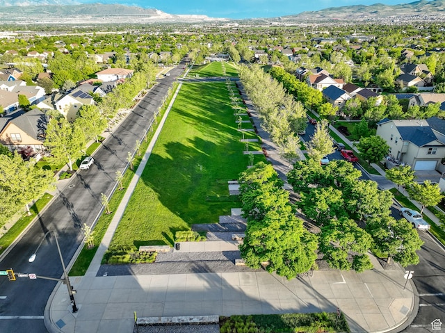 11379 S Oakmond Rd, South Jordan, UT 84009 - aerial perspective of suburban area featuring a mountain backdrop