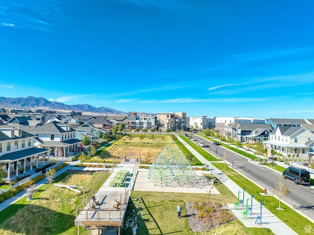 11379 S Oakmond Rd, South Jordan, UT 84009 - aerial perspective of suburban area with a mountainous background
