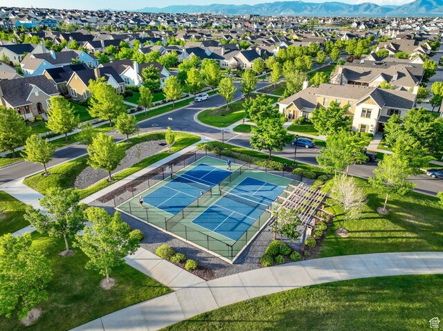 11379 S Oakmond Rd, South Jordan, UT 84009 - aerial view of residential area featuring mountains