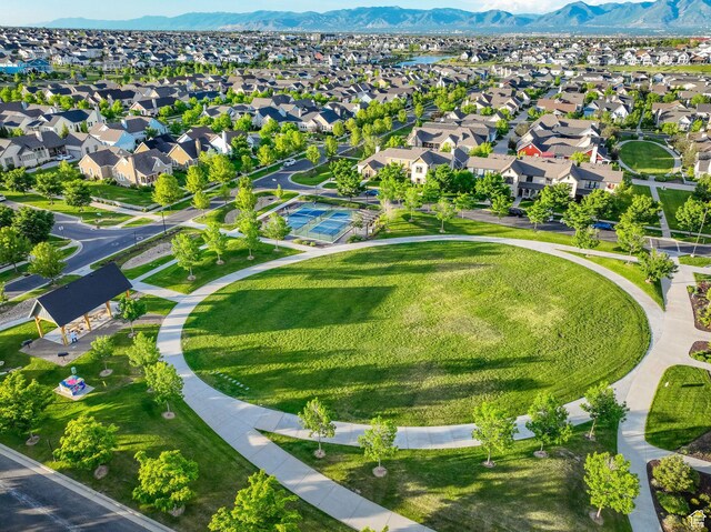 11379 S Oakmond Rd, South Jordan, UT 84009 - aerial view of residential area with mountains