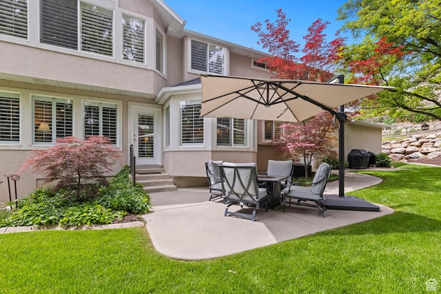 3330 N 175 W, North Ogden, UT 84414 - view of patio with entry steps and area for grilling
