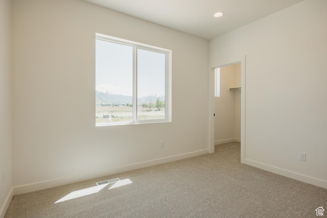 2597 E 360 S Unit 16, Spanish Fork, UT 84660 - carpeted spare room with baseboards and recessed lighting