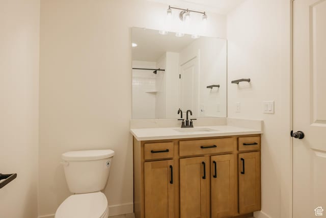 2597 E 360 S Unit 16, Spanish Fork, UT 84660 - full bath featuring toilet, vanity, and baseboards
