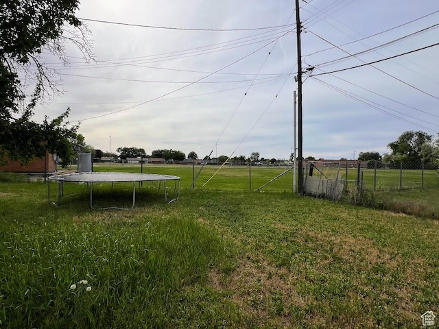 3222 W Tess Ave S, West Valley City, UT 84119 - view of yard featuring a trampoline