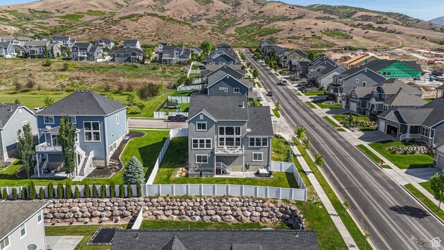 413 W 4100 N, Lehi, UT 84043 - aerial perspective of suburban area with a mountain backdrop