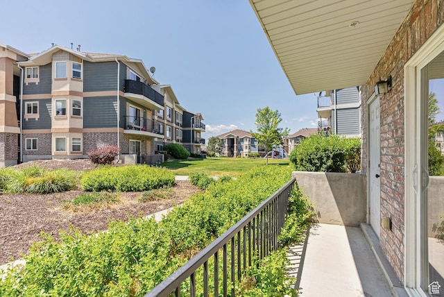 116 E Resaca Unit F3, Midvale, UT 84070 - balcony with a residential view