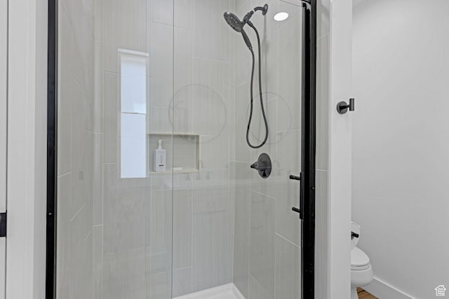 1507 Hudson St, Ogden, UT 84404 - bathroom with a stall shower and toilet