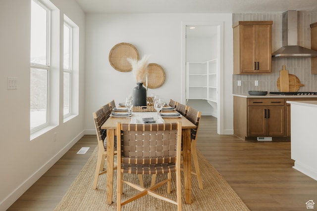 3537 E 1120 S Unit 110, Spanish Fork, UT 84660 - dining space featuring wood finished floors and baseboards