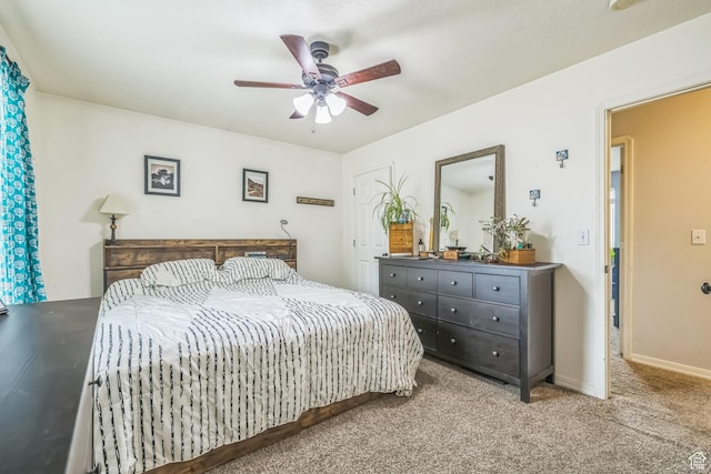 1135 E 220 N, Heber City, UT 84032 - carpeted bedroom with a ceiling fan and baseboards