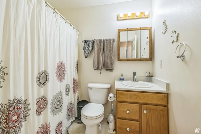 1135 E 220 N, Heber City, UT 84032 - bathroom with vanity, toilet, and curtained shower