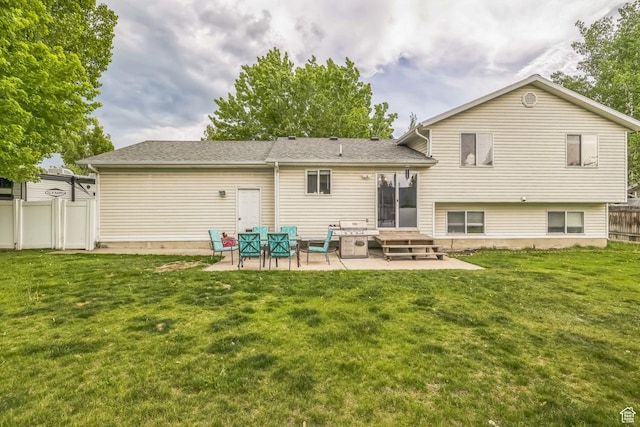 1135 E 220 N, Heber City, UT 84032 - rear view of property with a patio area