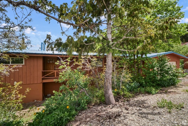 365 Parkview Dr, Summit Park, UT 84098 - view of property exterior featuring metal roof