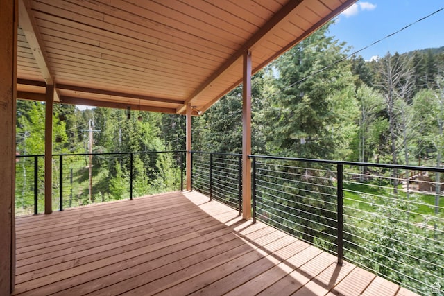 365 Parkview Dr, Summit Park, UT 84098 - view of deck