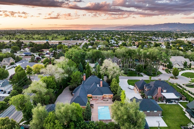 2177 W 9240 S, West Jordan, UT 84088 - aerial perspective of suburban area featuring a mountainous background