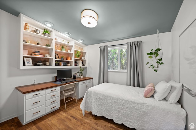 3681 S Terrace Heights Rd, Millcreek, UT 84109 - bedroom featuring wood finished floors