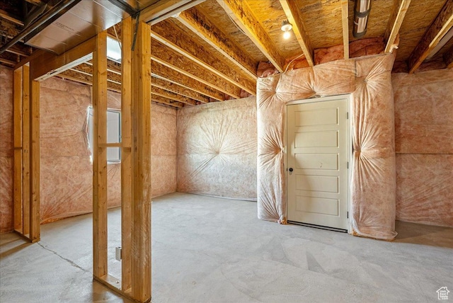 4359 W 200 N, West Point, UT 84015 - view of unfinished below grade area