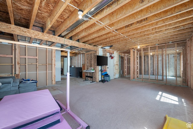 2447 W Santa Fe Dr, Mapleton, UT 84664 - view of unfinished below grade area